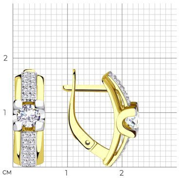 Серьги Sokolov 028837-2 3.65гр купить,NaN