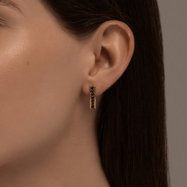 Серьги Diamant 51-220-02520-1 вес 3.13 г золото, сапфир купить,NaN