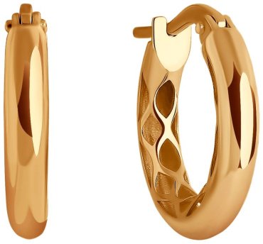 Серьги SOKOLOV 029963 вес 2.19 г золото, без вставок купить,NaN