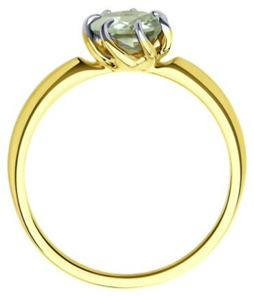 Кольцо Diamant 53-310-01774-2_175 размер 17.5 вес 1.89 г золото, корунд купить,142871