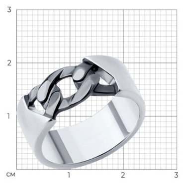 Кольцо Кольцо Diamant 94-110-02125-1_23 размер 23 вес 9.24 г серебро, без вставок купить,37999