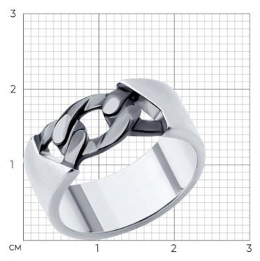 Кольцо Кольцо Diamant 94-110-02125-1_23 размер 23 вес 9.24 г серебро, без вставок купить,37999