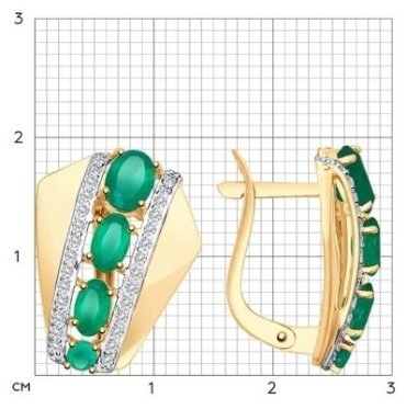 Серьги Sokolov 725117 3.84гр купить,NaN