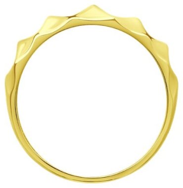 Кольцо Diamant 53-110-02280-1_17 размер 17 вес 1.56 г золото, без вставок купить,NaN