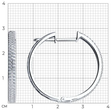 Серьги Sokolov 1020553 5.25гр купить,929606