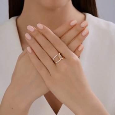 Кольцо Diamant 51-110-02866-1 размер 18 вес 2.49 г золото, фианит купить,NaN