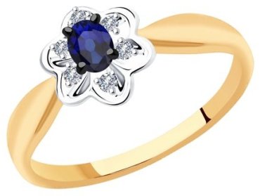 Кольцо Diamant 51-210-00558-1_175 17.5р 2гр купить,NaN