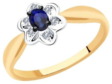 Кольцо Diamant 51-210-00558-1_175 17.5р 2гр купить,NaN