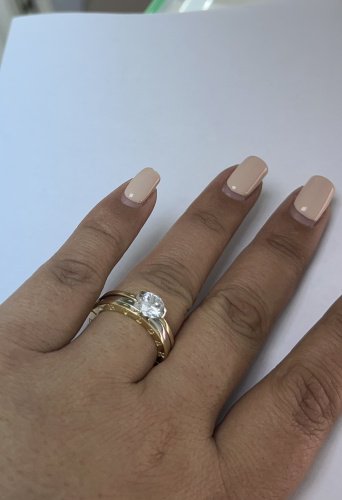 Кольцо Carier Gold 6544 размер 18 вес 7.6 г золото, фианит купить,NaN