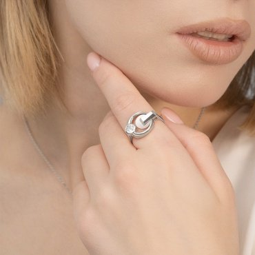 Кольцо PLATINA 01-5620-00-201-1120 размер 18 вес 3.09 г золото, топаз купить,NaN