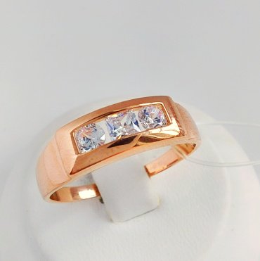 Кольцо Diamant 51-110-01553-1 размер 18.5 вес 2.16 г золото, фианит купить,NaN