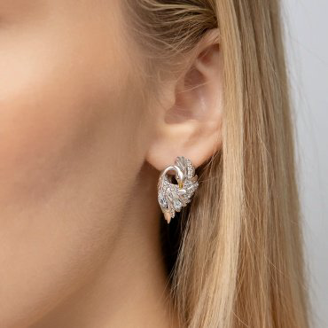 Серьги PLATINA 02-5300-01-201-1120 вес 5.87 г золото, топаз купить,NaN