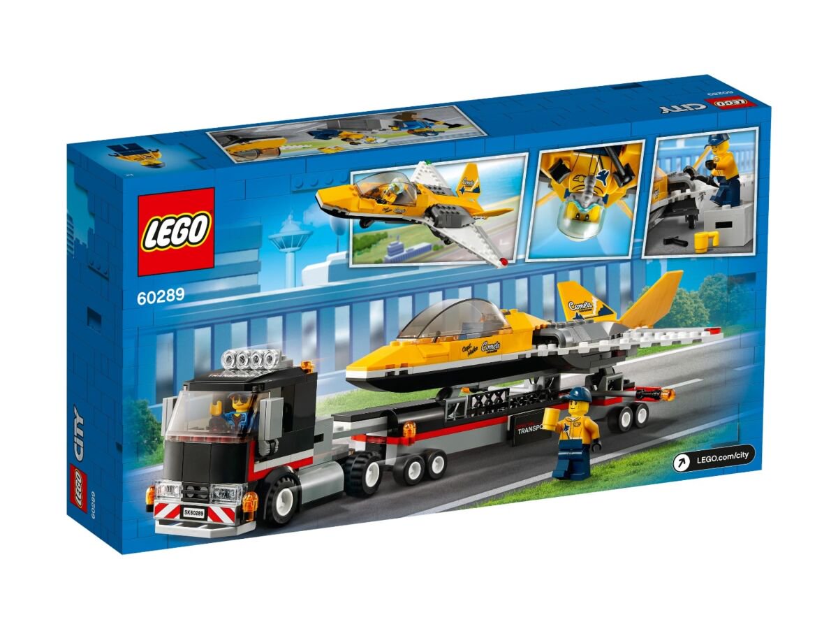Конструктор Lego City Транспортировка самолёта на авиашоу 60289  купить,NaN