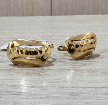 Серьги Italian Gold 566677 вес 4.85 г золото, без вставок купить,NaN