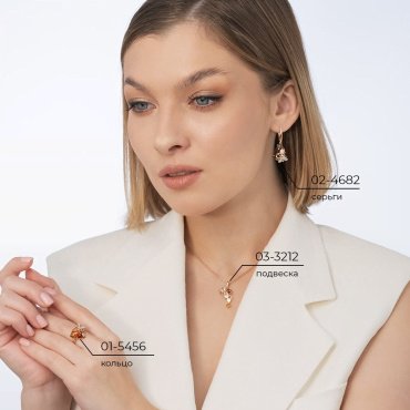 Серьги ЮЗ Платина 02-4682-00-733-1110-57 4.6гр купить,NaN