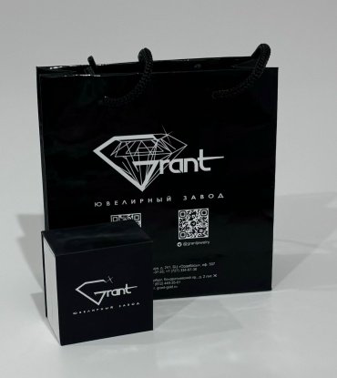 Пусеты Grant 9701777 вес 1.94 г золото, бриллиант 128878120 купить,NaN