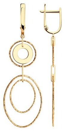 Серьги Sokolov 029689 3.55гр купить,NaN