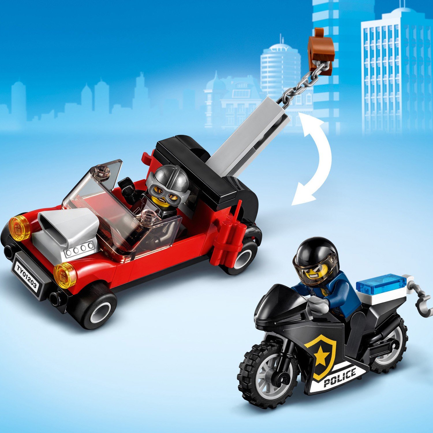 Конструктор Lego City 60276 Транспорт для перевозки преступников купить,NaN