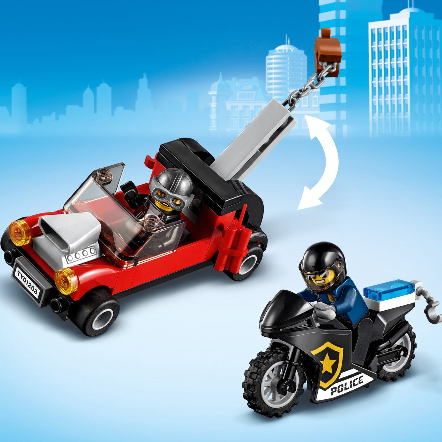 Конструктор Lego City 60276 Транспорт для перевозки преступников купить,NaN