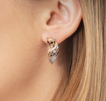 Серьги PLATINA 02-4893-00-201-1111 вес 4.79 г золото, эмаль, топаз, лондон топаз купить,NaN