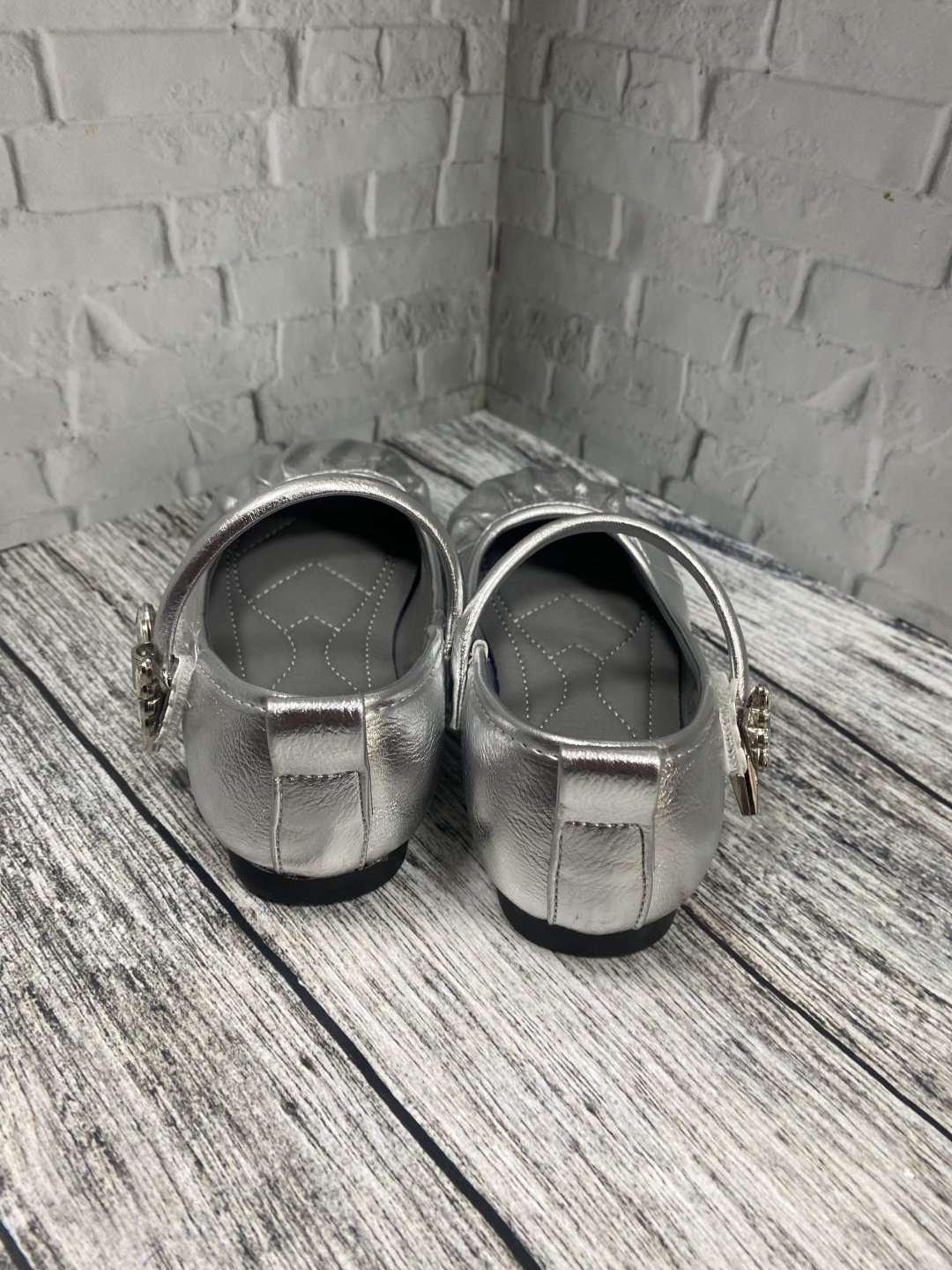 Туфли Fashion серебристый