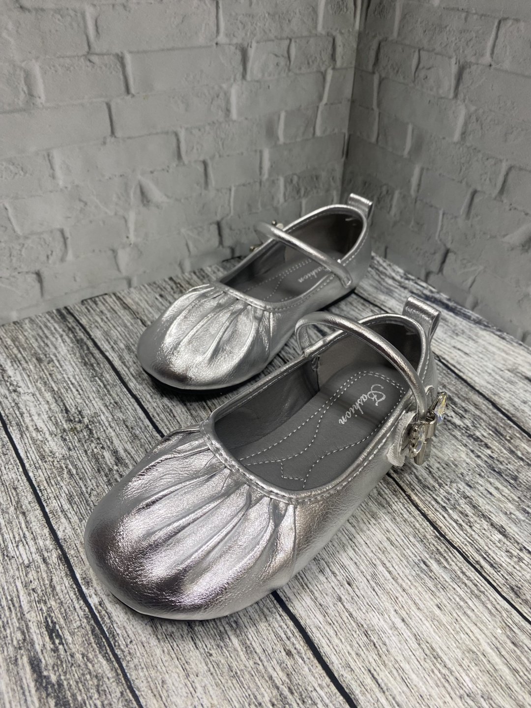 Туфли Fashion серебристый