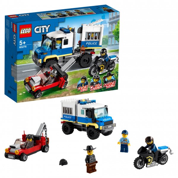 Конструктор Lego City 60276 Транспорт для перевозки преступников купить,NaN