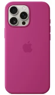 Чехол Apple для iPhone 16 Pro Silicone Case with MagSafe MYYN3ZM/A Fuchsia