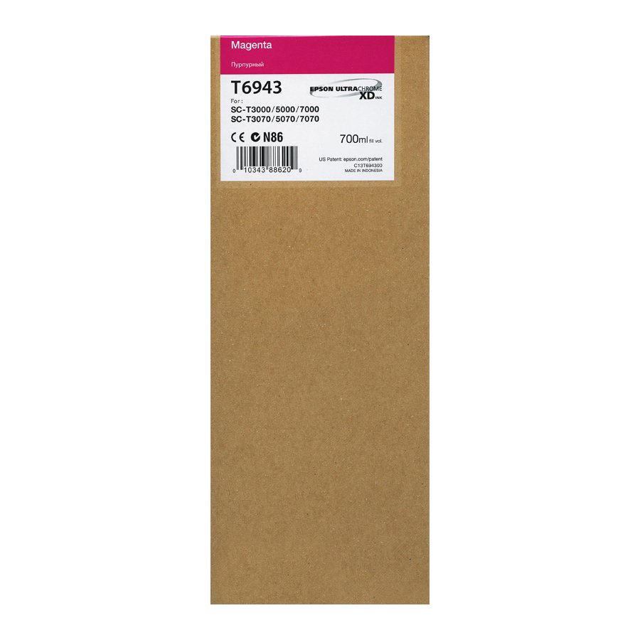 Картридж Epson C13T694300 T3000 пурпурный купить,NaN