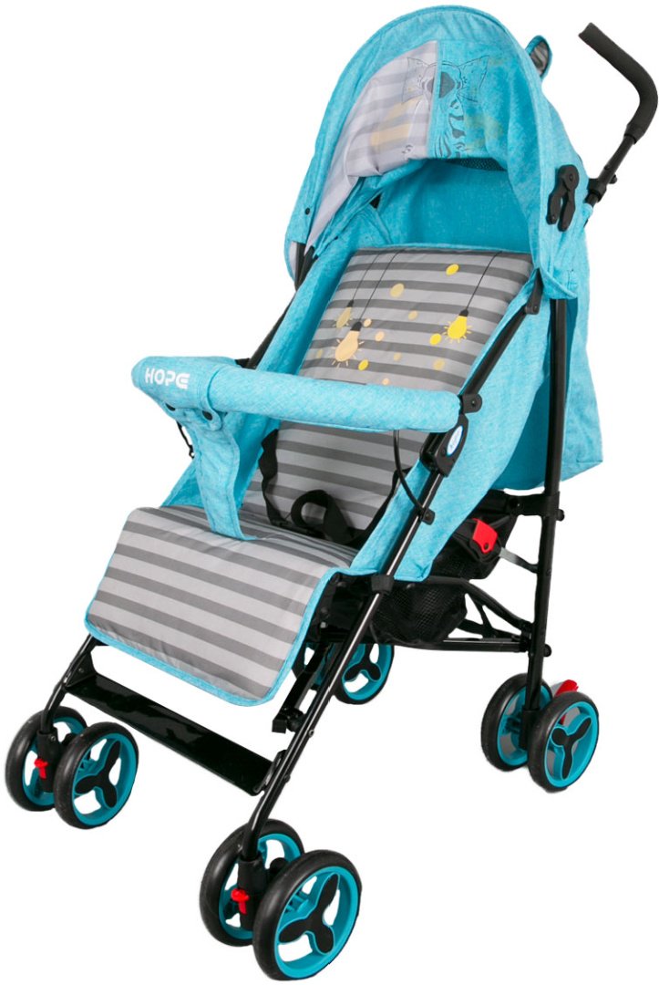 Коляска прогулочная Hope  HP-309 Zebra Blue купить,NaN