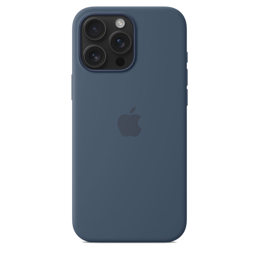 Чехол Apple для iPhone 16 Pro Max Silicone Case with MagSafe MYYU3ZM/A Denim