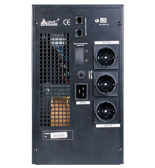 Источник бесперебойного питания SVC PTL-3K-LCD черный