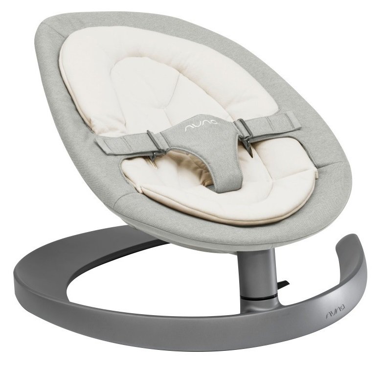 Шезлонг Nuna Leaf Curv Frost  купить,NaN