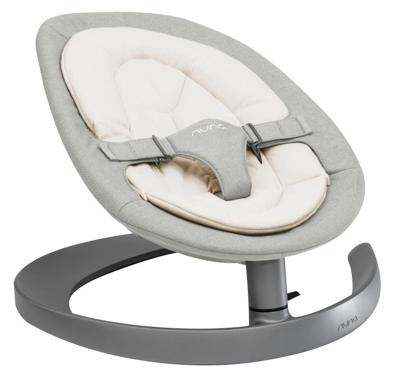 Шезлонг Nuna Leaf Curv Frost  купить,NaN