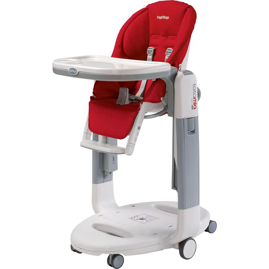 Стульчик для кормления Peg Perego Tatamia grey-red купить,NaN