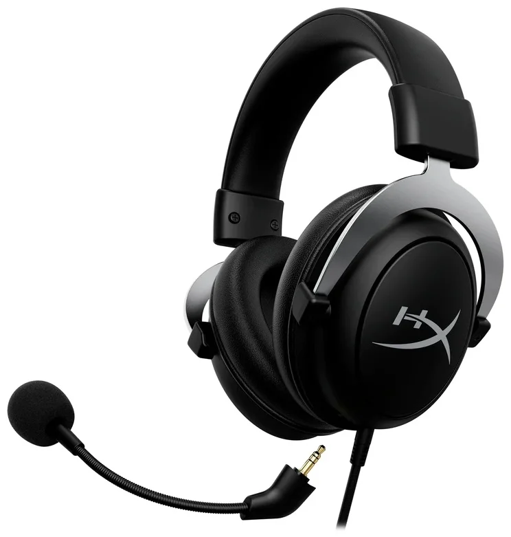 Наушники HyperX CloudX HHSC2-CG-SL/G/4P5H8AA Black купить,NaN