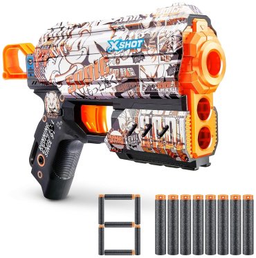 Бластер X-Shot Flux Sonic 36648/A, пластик, мультиколор