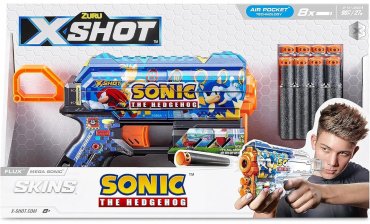 Бластеры X-Shot Skins 36648/B, пластик 8 шт - ForteMarket Бластеры X-Shot Skins 36648/B, пластик 8 шт купить,0