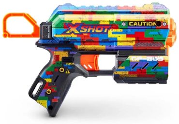 Бластеры X-Shot Flux Striper 36516K, пластик 8 шт купить,NaN