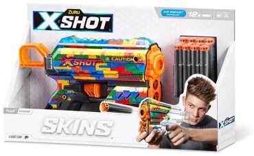 Бластеры X-Shot Flux Striper 36516K, пластик 8 шт купить,NaN
