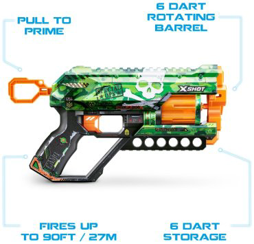 бластеры X-Shot Griefer - Camo 36561/H купить,NaN