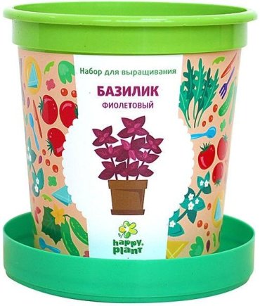 Выращивание растений Happy Plant Вырасти меня Базилик 964342