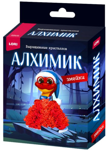Выращивание кристаллов LORI Красная змейка Крф-035