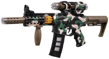 Винтовка FirePower Light&Sound 826M, пластик, мультиколор