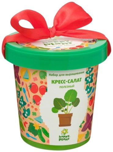 Выращивание растений Happy Plant Кресс-салат
