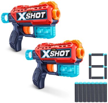 Наборы оружия X-Shot Double Kickback 36202