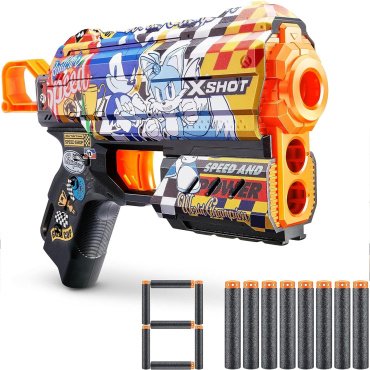 Бластеры X-Shot Skins 36648/C, пластик 8 шт