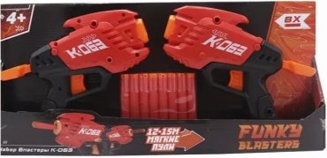 Бластеры Funky Toys Набор бластеров Funky Toys K-063 FT0819847, пластик