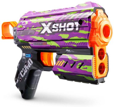 Бластеры X-Shot Flux Crucifer 36516J, пластик 8 шт
