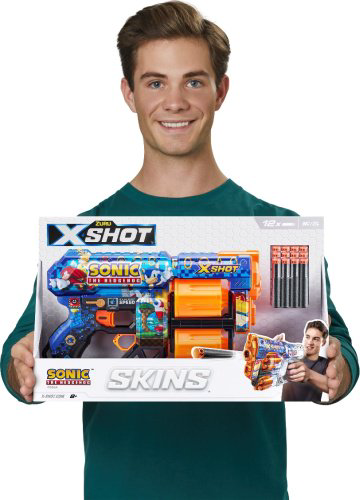Бластеры X-Shot Dread Sonic - Mega Sonic 36583A, пластик 12 шт купить,NaN